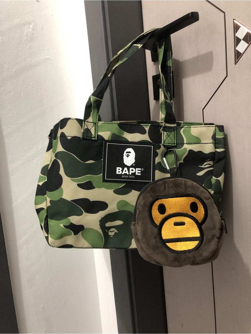 Bape Tote Bag with Reuseable Bag